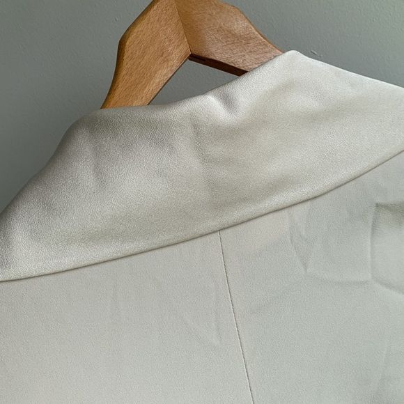 Aritzia Wilfred Chevalier Jacket Oversized Blazer Cool Beige Sz0 - Picture 10 of 15